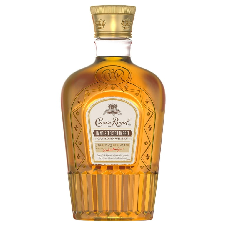 Crown Royal Hand Selected Barrel Canadian Whisky, 750 mL, 52% ABV