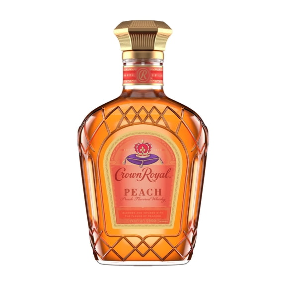 Crown Royal Peach Flavored Whisky, 375 mL, 35% ABV