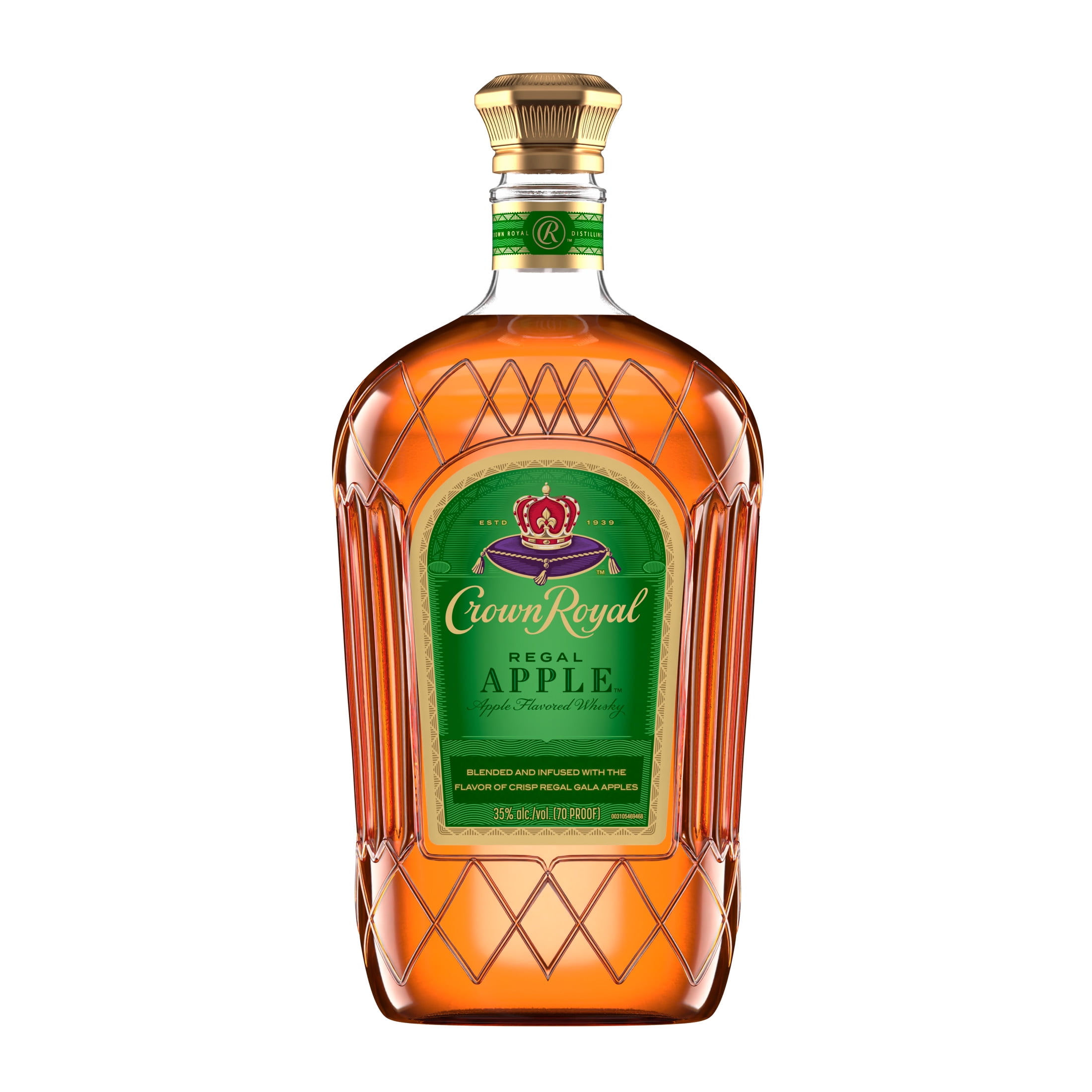 Crown Royal Regal Apple Flavored Whisky, 1.75 L, 35% ABV