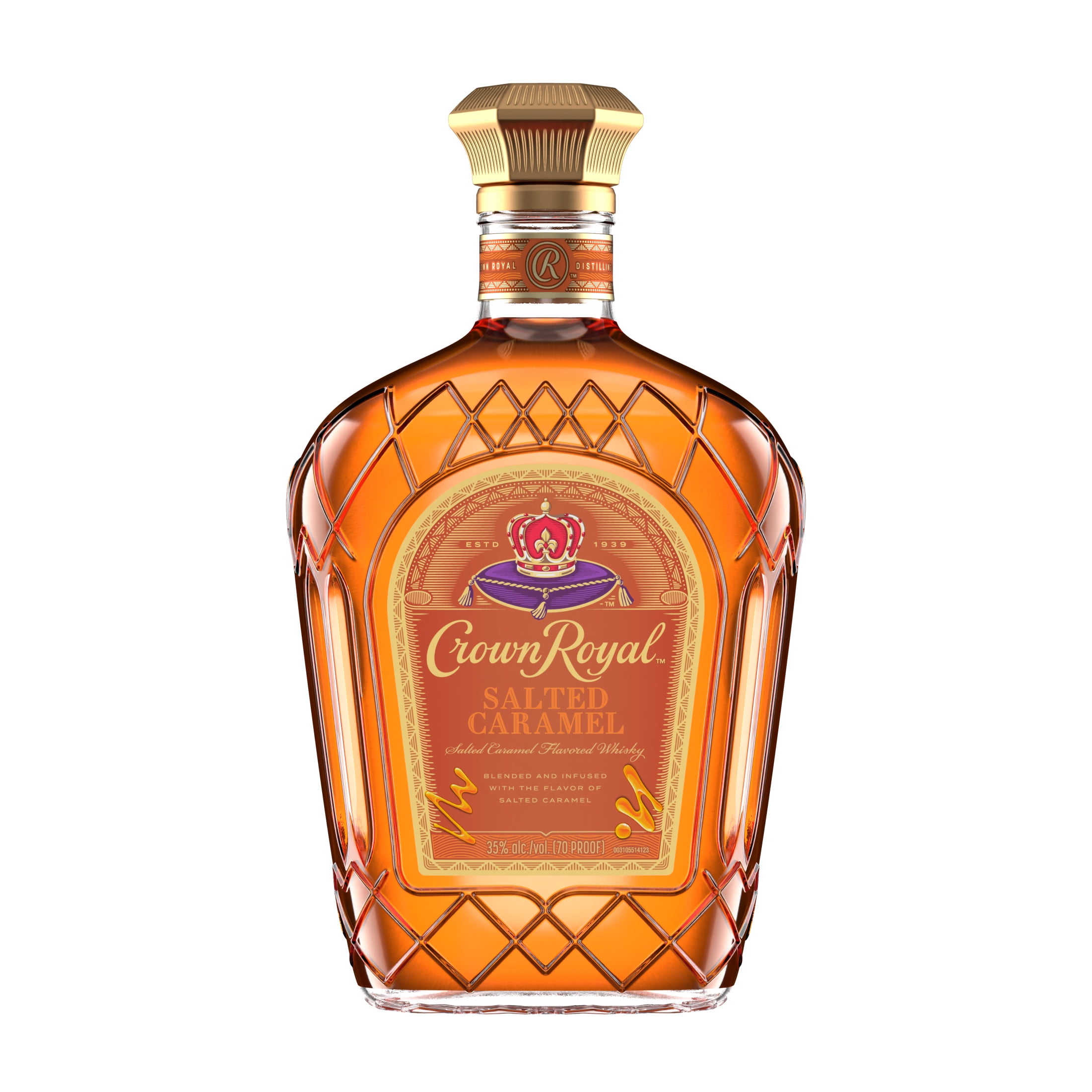 Crown Royal Salted Caramel Flavored Whisky, 750 mL, 35% ABV