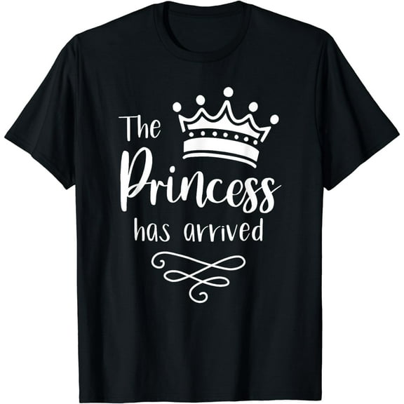 Crown Sassy T-Shirt The Princess Has Arrived