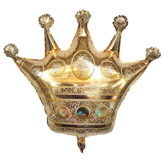 Crown Shaped Balloon Stunning Large Crown Mylar Foil Balloon