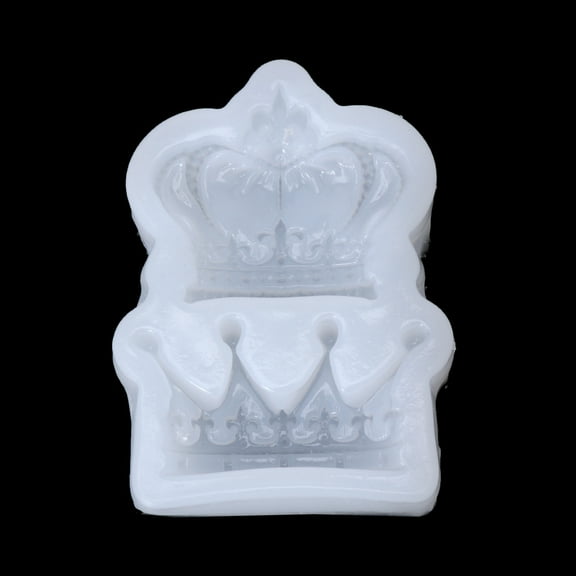 Crown Silicone Soap Molds Crown Cake Baking Pan Jelly Muffin Mold Bread Cupcake Moulds Decor Tool