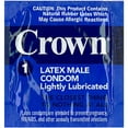 thumbnail image 1 of Crown Skinless Skin Condoms, 100-Count + Personal Lubricant, 1 of 2