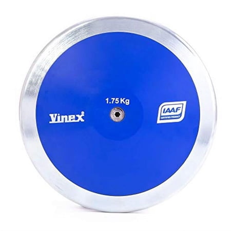 Crown Sporting Goods 1.75kg High Spin Discus, 80% Rim Weight – Official Track & Field Throwing Discus for High School & College Throwers, High Spin - Outdoor Competition & Practice Discus