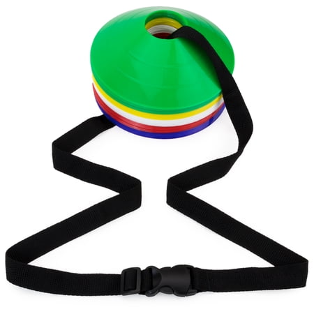 Crown Sporting Goods 5-Foot Heavy Duty Sport Cones Carrying Strap: Adjustable Quick Snap Closure