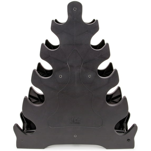 Crown Sporting Goods 5-Tier Dumbbell Storage Rack, Hand Weight Stand