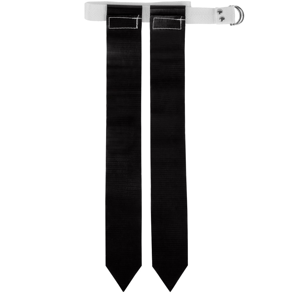 Crown Sporting Goods Flag Football Belt, Black Includes 1 Belt with 2