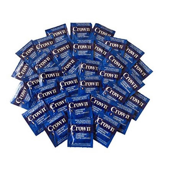 Crown Super Thin Latex Condoms Pack of 100