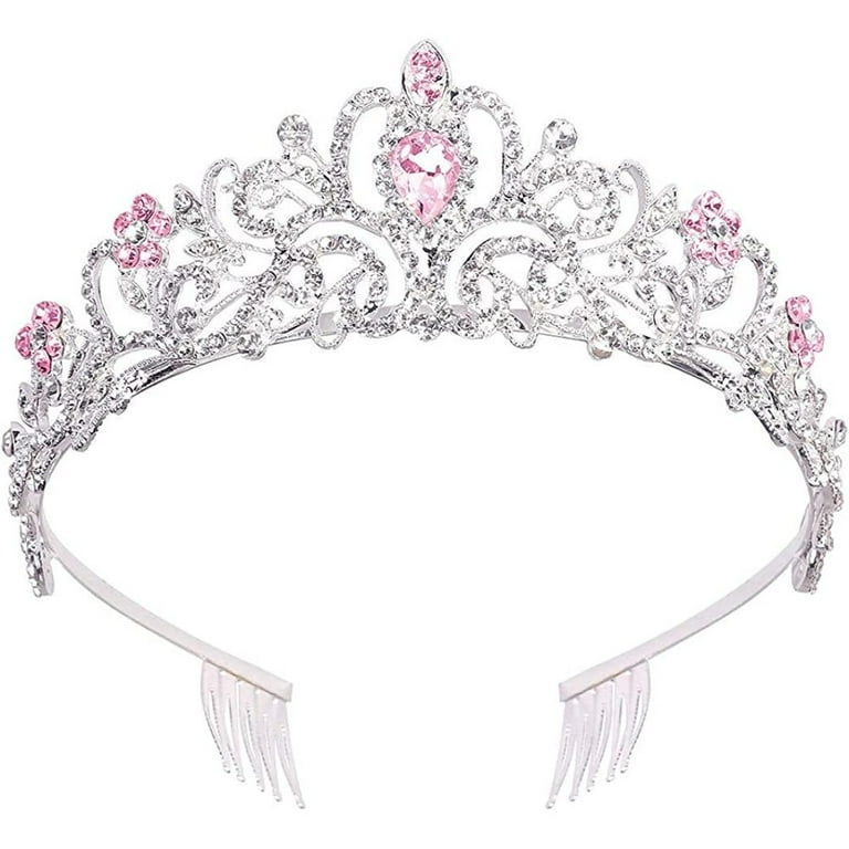 K⭐︎Tiara Crown Tiara, Princess Crown, Women Tiaras, Crown Girls