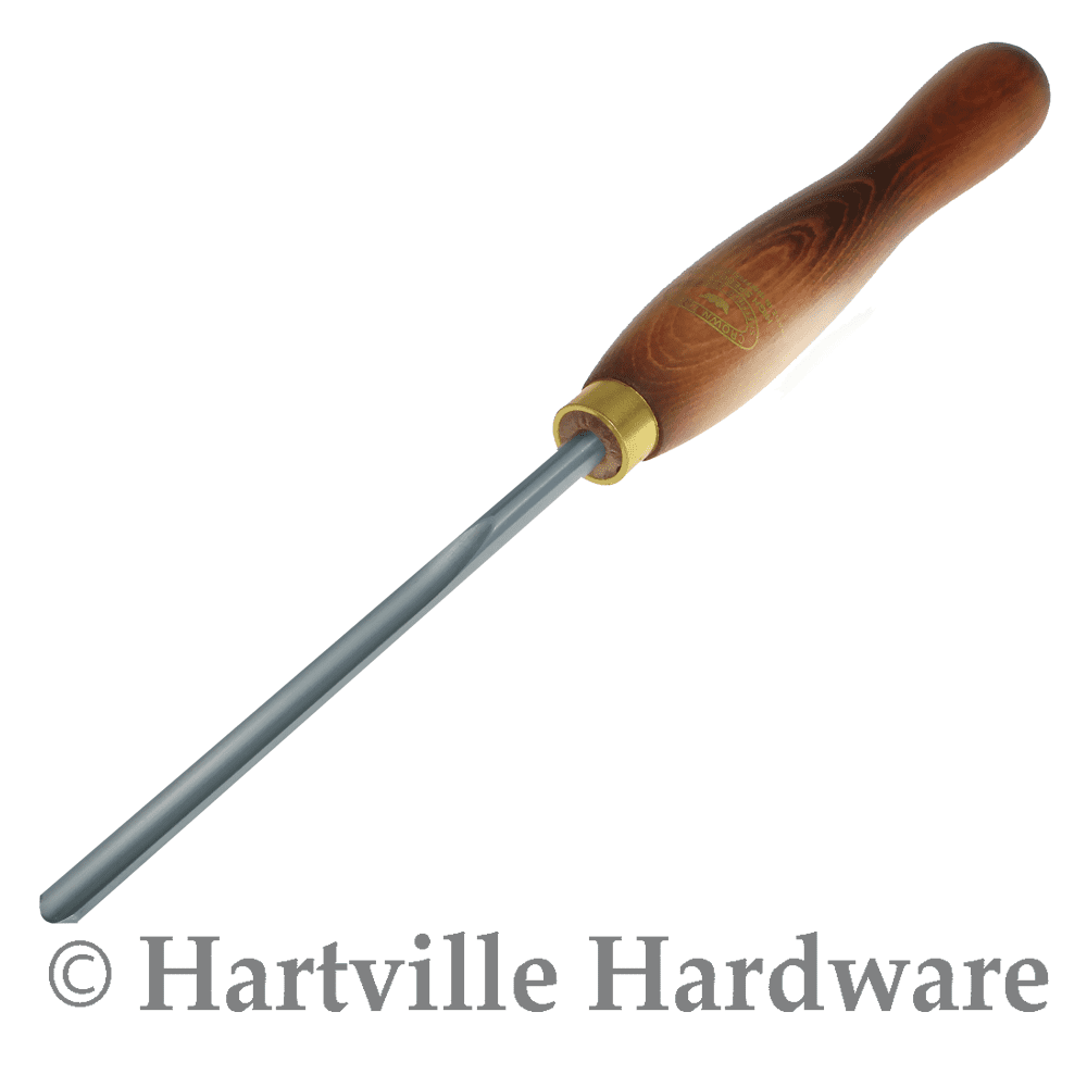 Crown Tools 236W / Big Horn 24015 3/8 Inch 10mm Spindle Gouge, 8-1/2 Inch 216mm Handle, Walleted