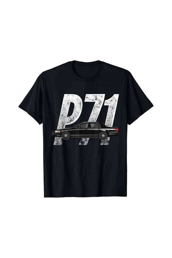 Crown Victoria P71 Cop Car Tee Shirt T-Shirt , Vintage T-Shirt
