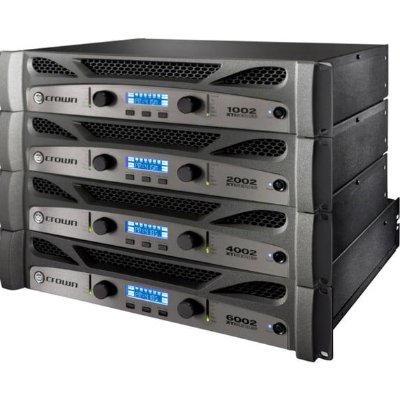 Crown XTi 2 Series Audio Power Amplifier for Professional Use, 950 Watts Continuous Power