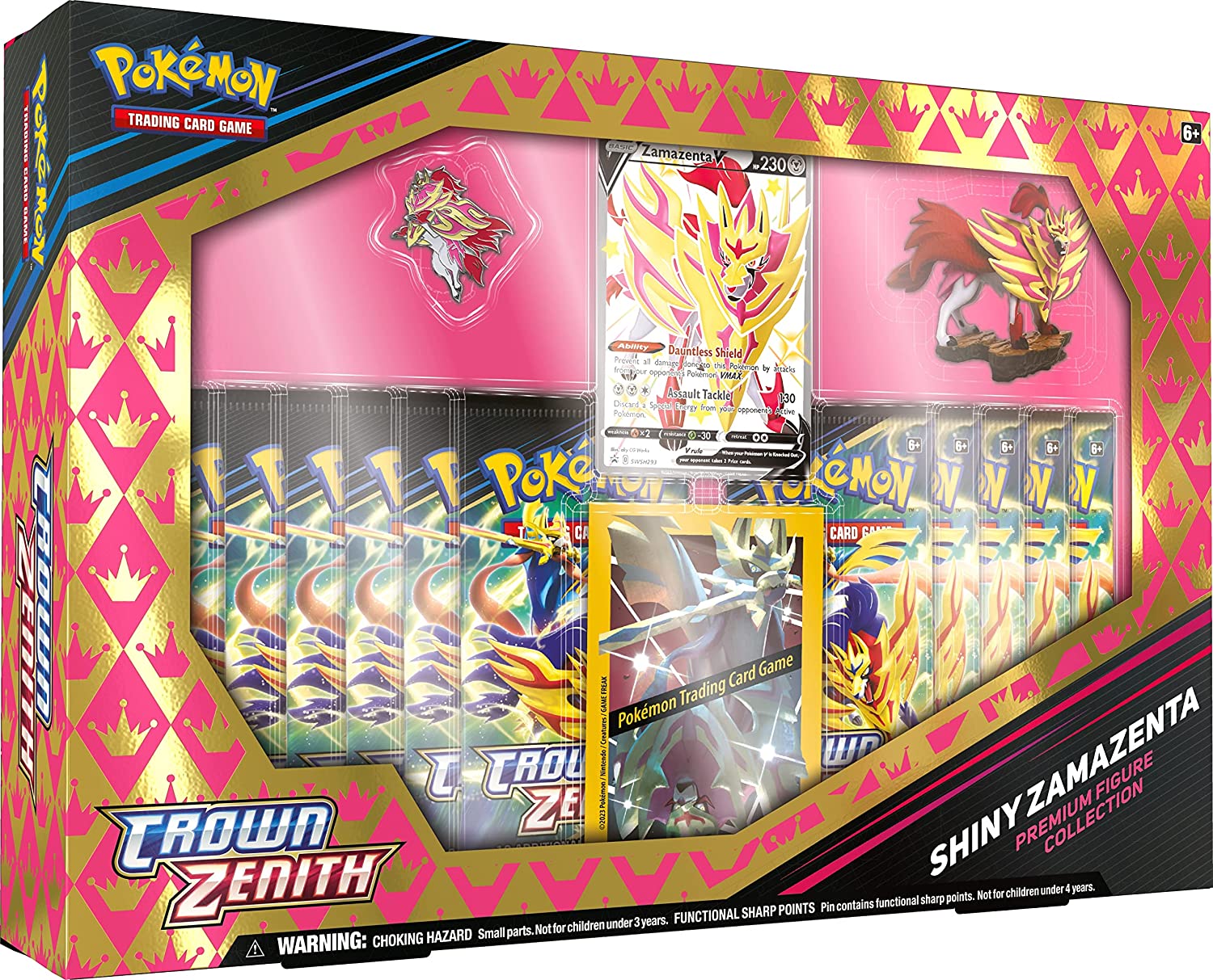 Crown Zenith Shiny Zamazenta Premium Figure Collection (Pokemon)