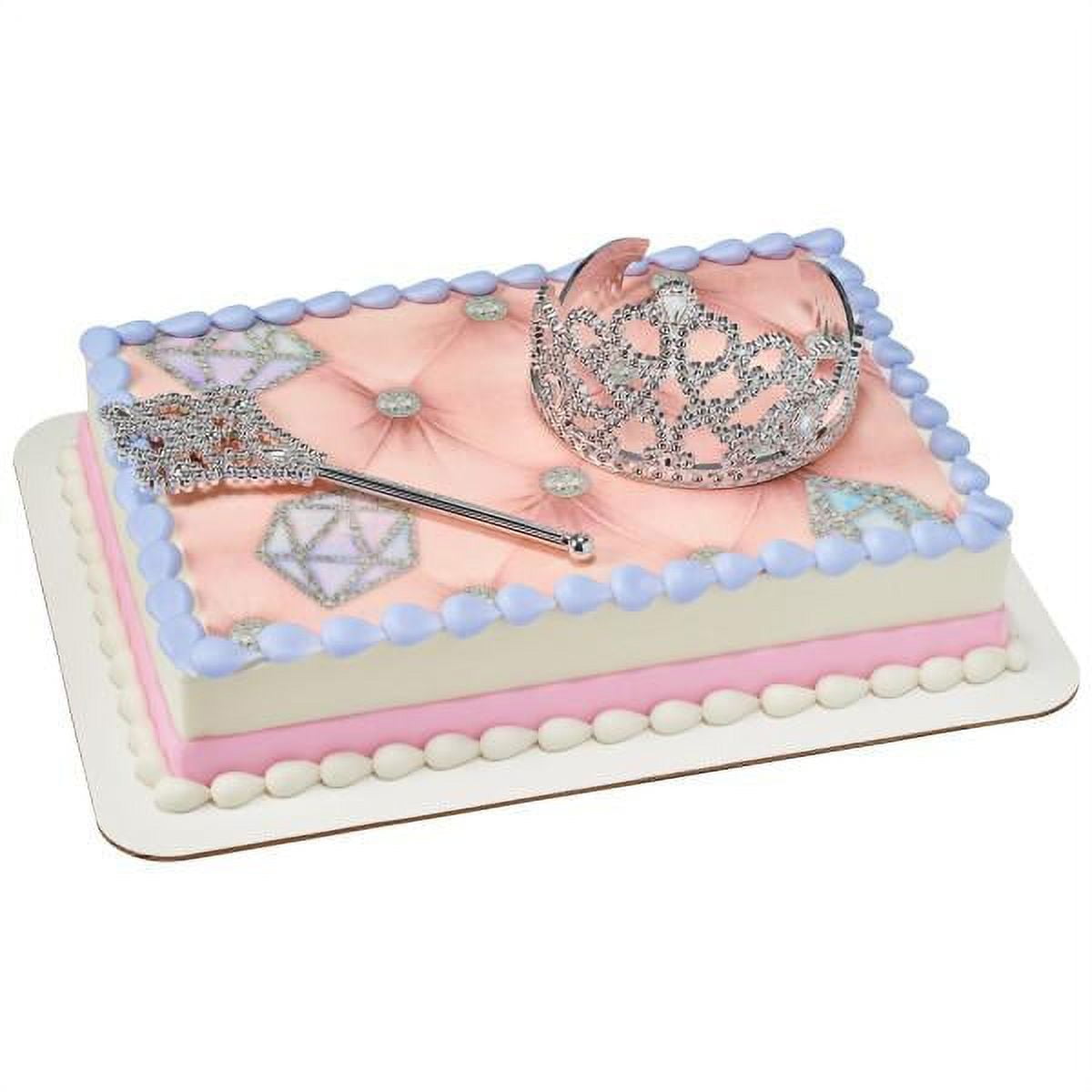 Bolo Rosa com glitter  Pretty birthday cakes, Glitter cake ideas, Barbie  doll birthday cake