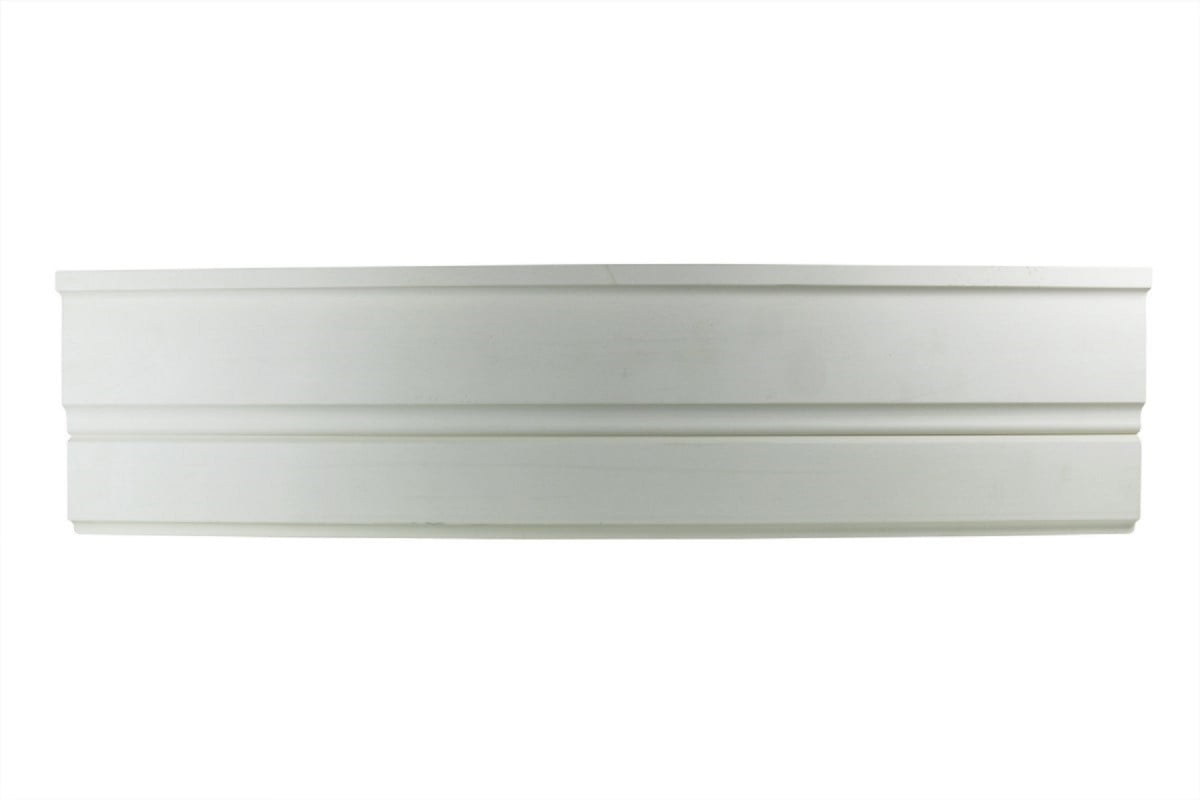 Matte White Urethane Crown Moulding 96" x 5.25"