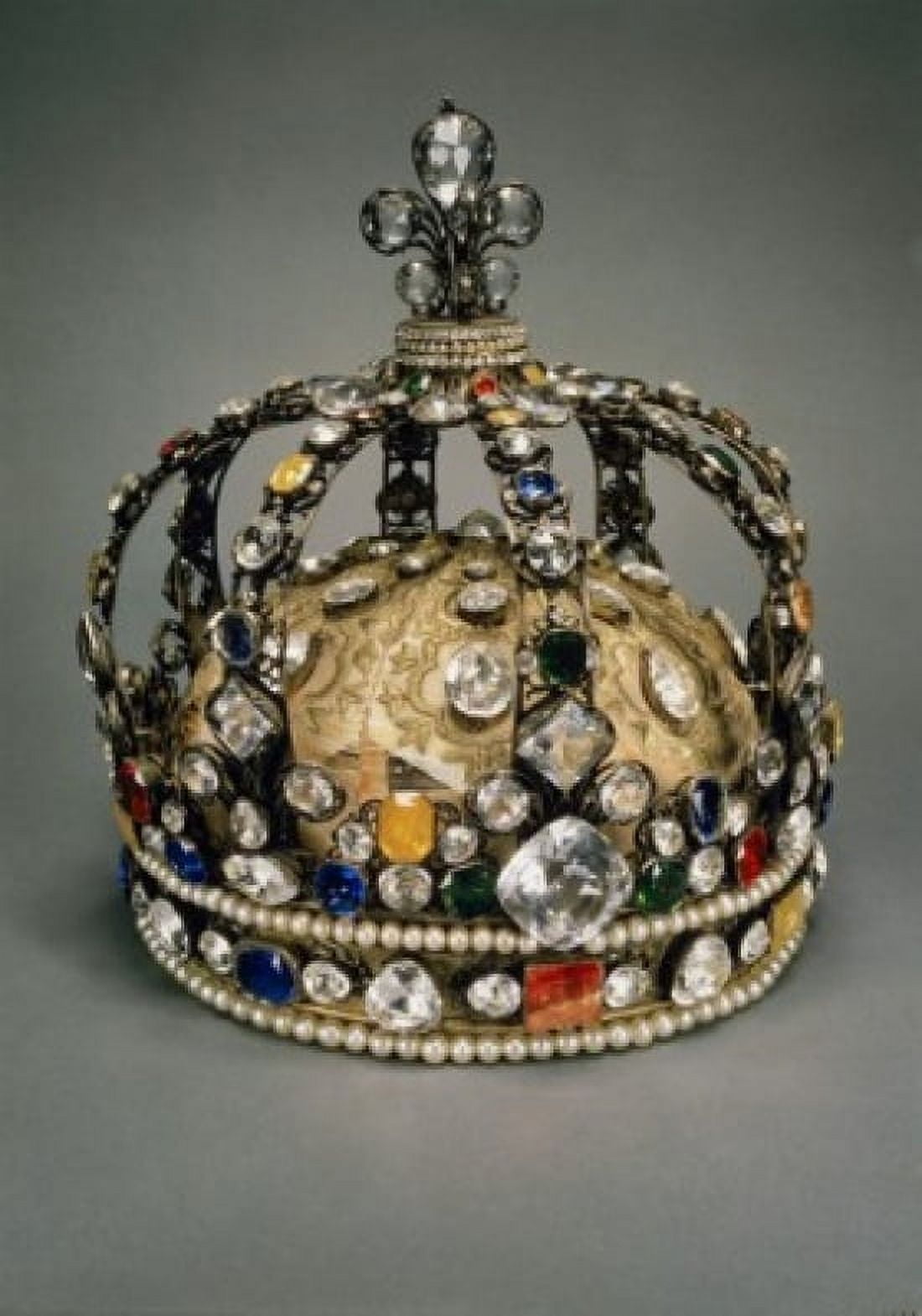 Crown of Louis XV from the Treasure of St Denis Antiques Canvas Art - (24 x 36)