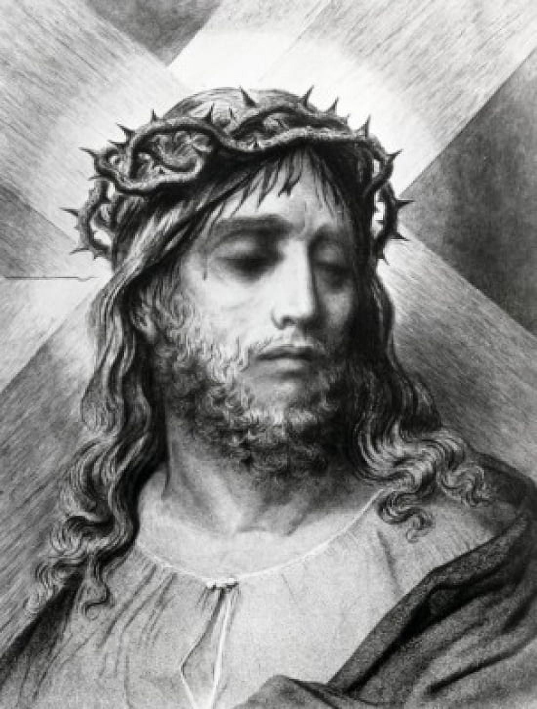 Crown of Thorns Gustave Dore (1832-1883 French) engraving (1832-1883) Canvas Art - Gustave Dore (18 x 24)