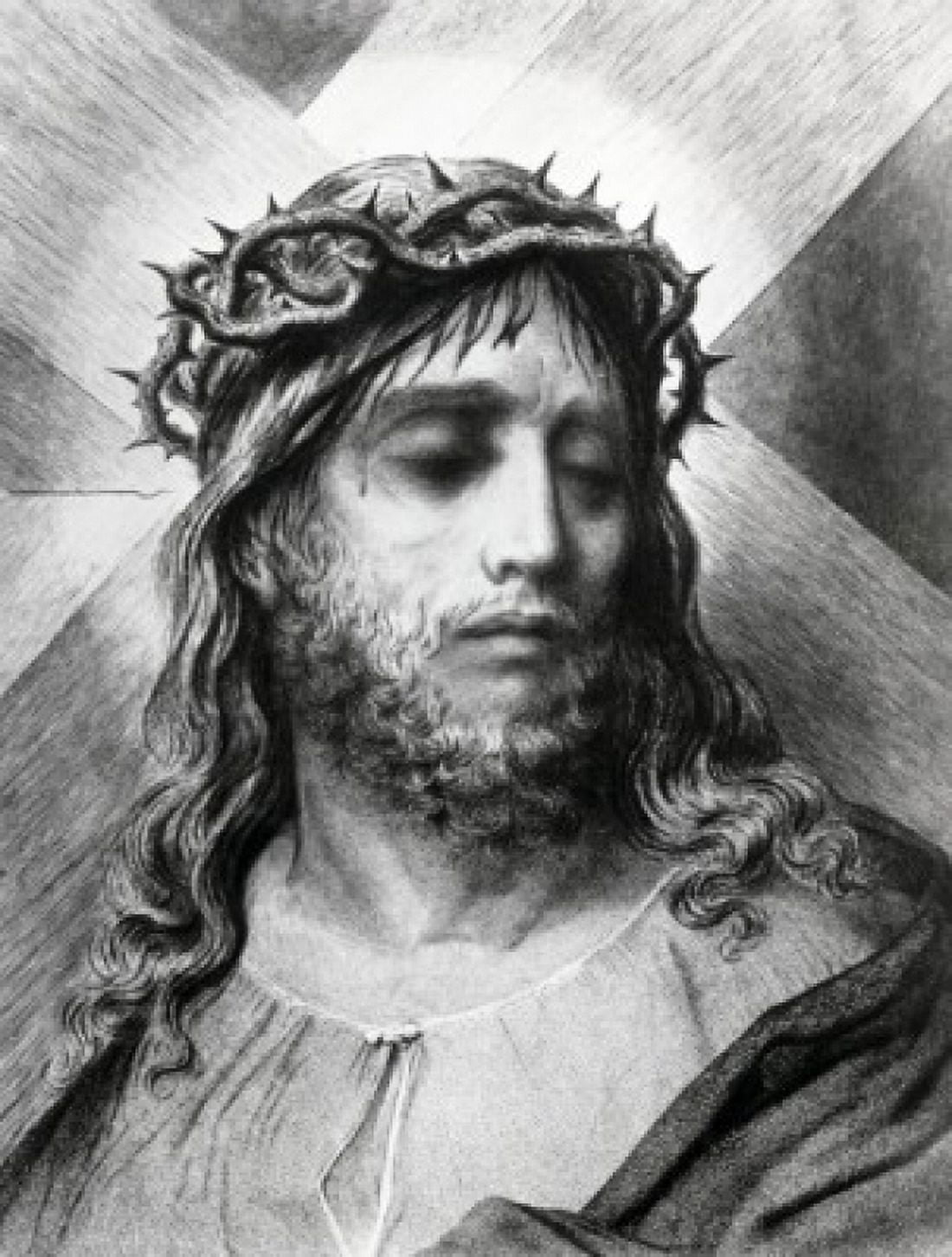Crown of Thorns Gustave Dore (1832-1883 French) engraving (1832-1883) Canvas Art - Gustave Dore (24 x 36)