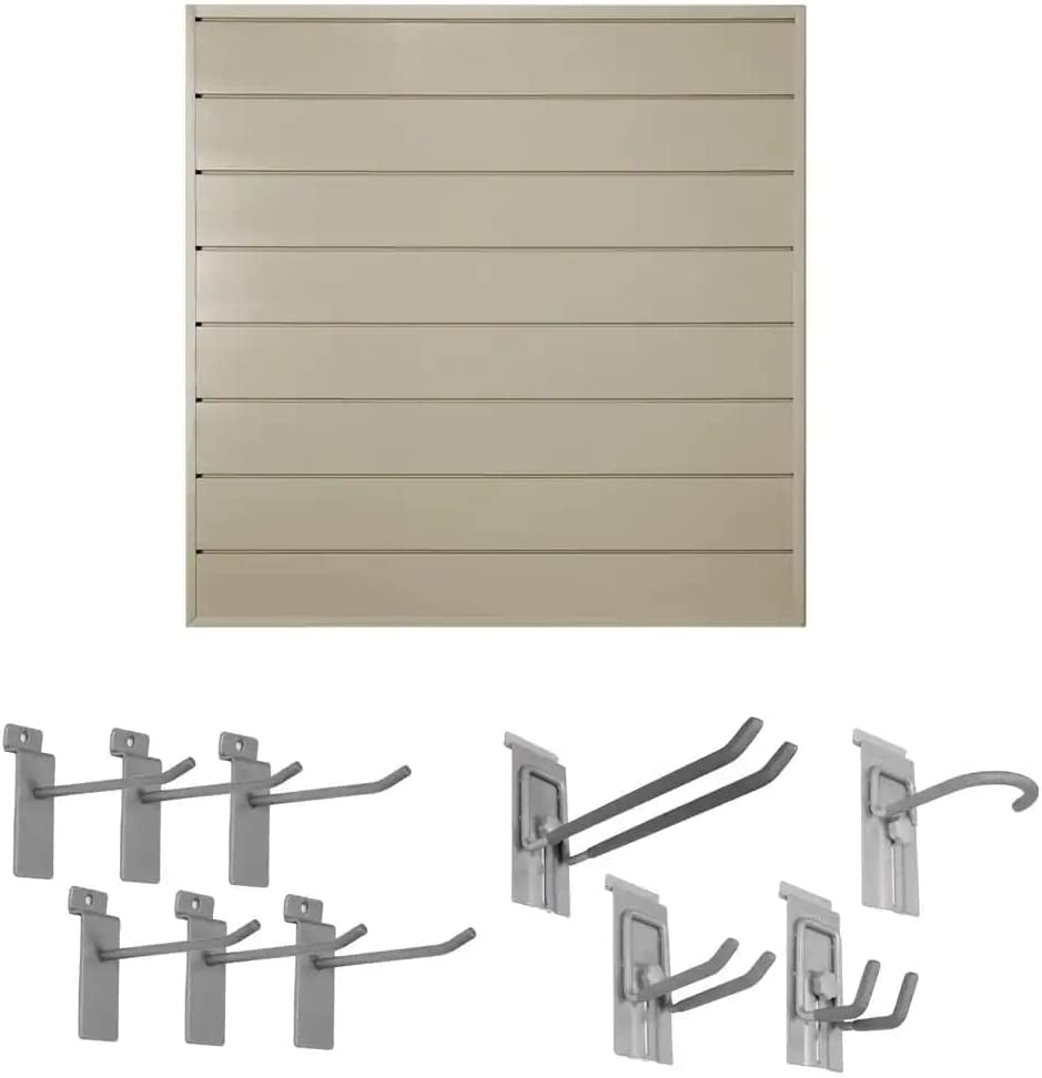 CrownWall 6" Starter Bundle (4x4 ft) with 10Piece Locking Hook Kit