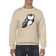thumbnail image 1 of Crowned Critter I Sweatshirt Men -Victoria Borges Designs, Male Medium, 1 of 4