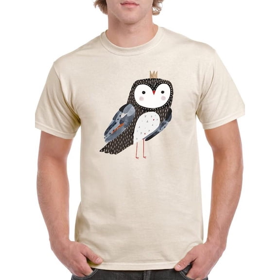 Crowned Critter I T-Shirt Men -Victoria Borges Designs, Male XX-Large