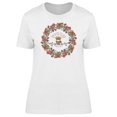 thumbnail image 1 of Crowned Rose Tattoo Style T-Shirt Women -Image by Shutterstock, Female x-Large, 1 of 2