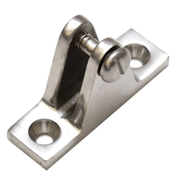 Crownline Boat Bimini Deck Hinge | 2 1/4 x 5/8 x 1 3/8 Inch Stainless