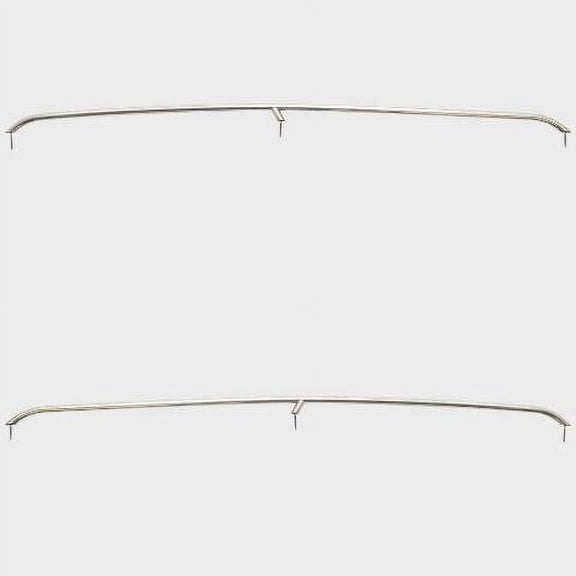 Crownline Boat Bow Grab Rails 61797 | 316LS 77 1/2 Inch SS (Pair)