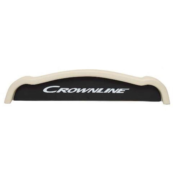 Crownline Boat Dash Panel AD-331-277 | Logo Off White Vinyl Black
