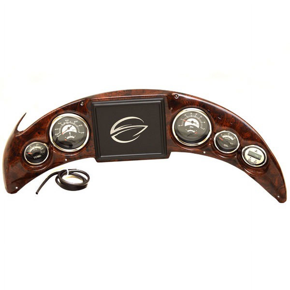 Crownline Boat Gauge Panel AD331257 Faux Woodgrain 24 1/2 Inch
