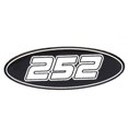 thumbnail image 1 of Crownline Boat Raised Decal 40715 | 252 Black, 1 of 2