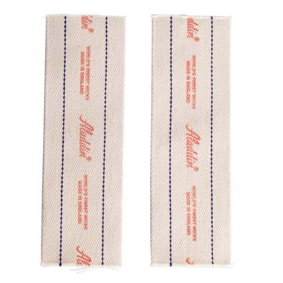 Crownplace Brands 2 1/2" Wide Flat Cotton Oil Lamp Lantern Replacement Wicks Pack of 2