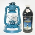 thumbnail image 1 of Crownplace Brands Rayo Oil Lantern - Royal Lantern with 64 ounces Citronella Fuel for Outdoor Camping and Patio Use, Cobalt Blue, 1 of 4