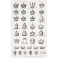 thumbnail image 1 of Crowns, Coronets And Helmets. From An 18th Century Print by Ken Welsh / Design Pics (11 x 17), 1 of 3
