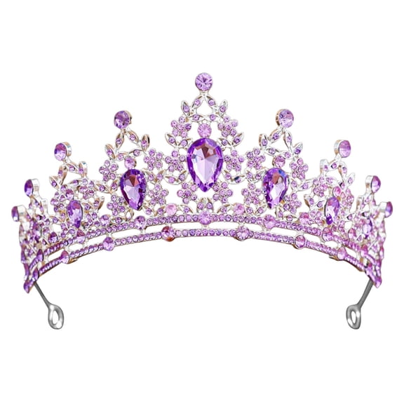 for Women and Girls, Gold Silver with White Rhinestone and Combs, Goddess for Wedding Bride Birthday Princess Bridal Shower Hair Accessories for Women(15x6.7cm)