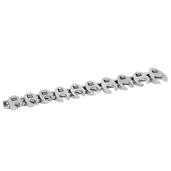 Crows Foot Wrench Set Easily Access Hard-To-Reach Areas for Tight Space Automotive Repair Work 10MM-22MM With Organizers