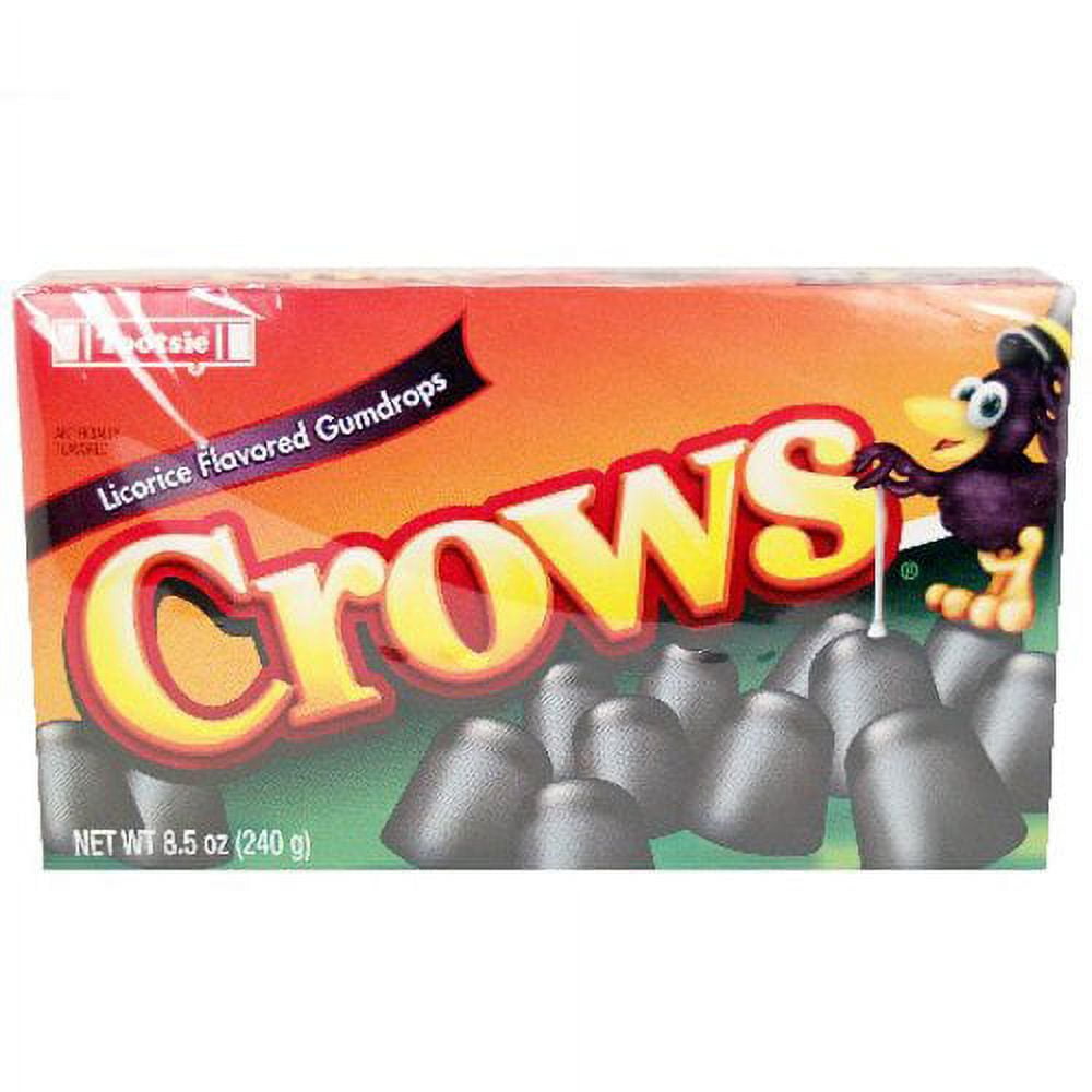 Crows Licorice Flavored Gumdrops