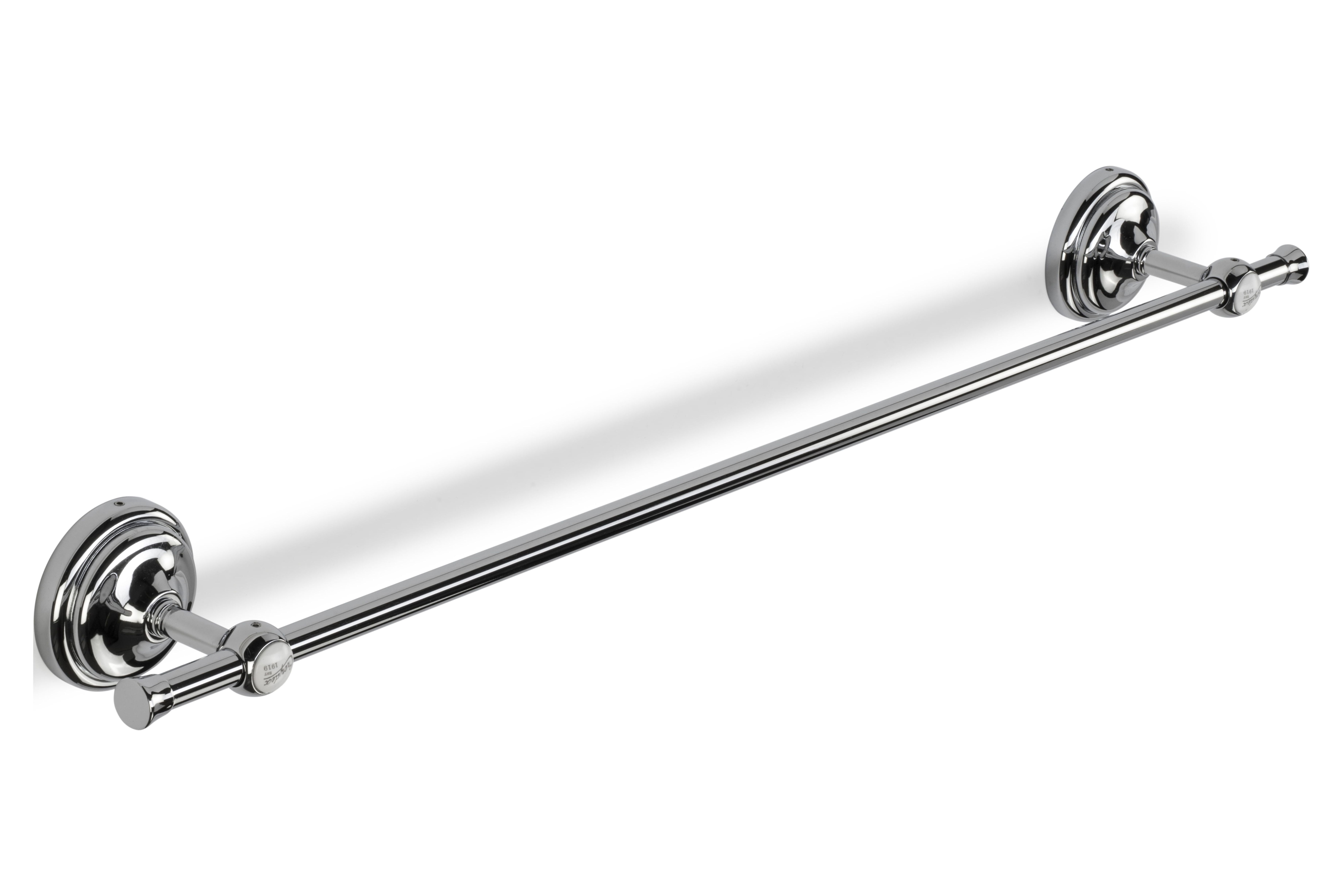 27.4'' Polished Chrome Wall Mounted Towel Bar