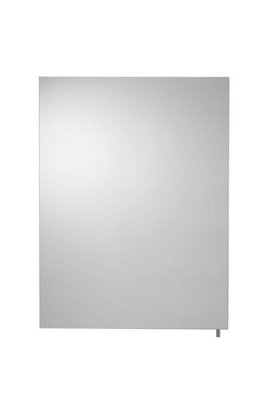 Croydex Finchley Single Mirror Door Bathroom Medicine Cabinet, Soft Close (20x26 in)
