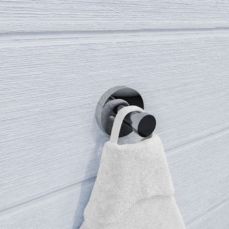 Croydex Flexi-Fix Epsom Single Robe Hook in Chrome, Screw or Glue