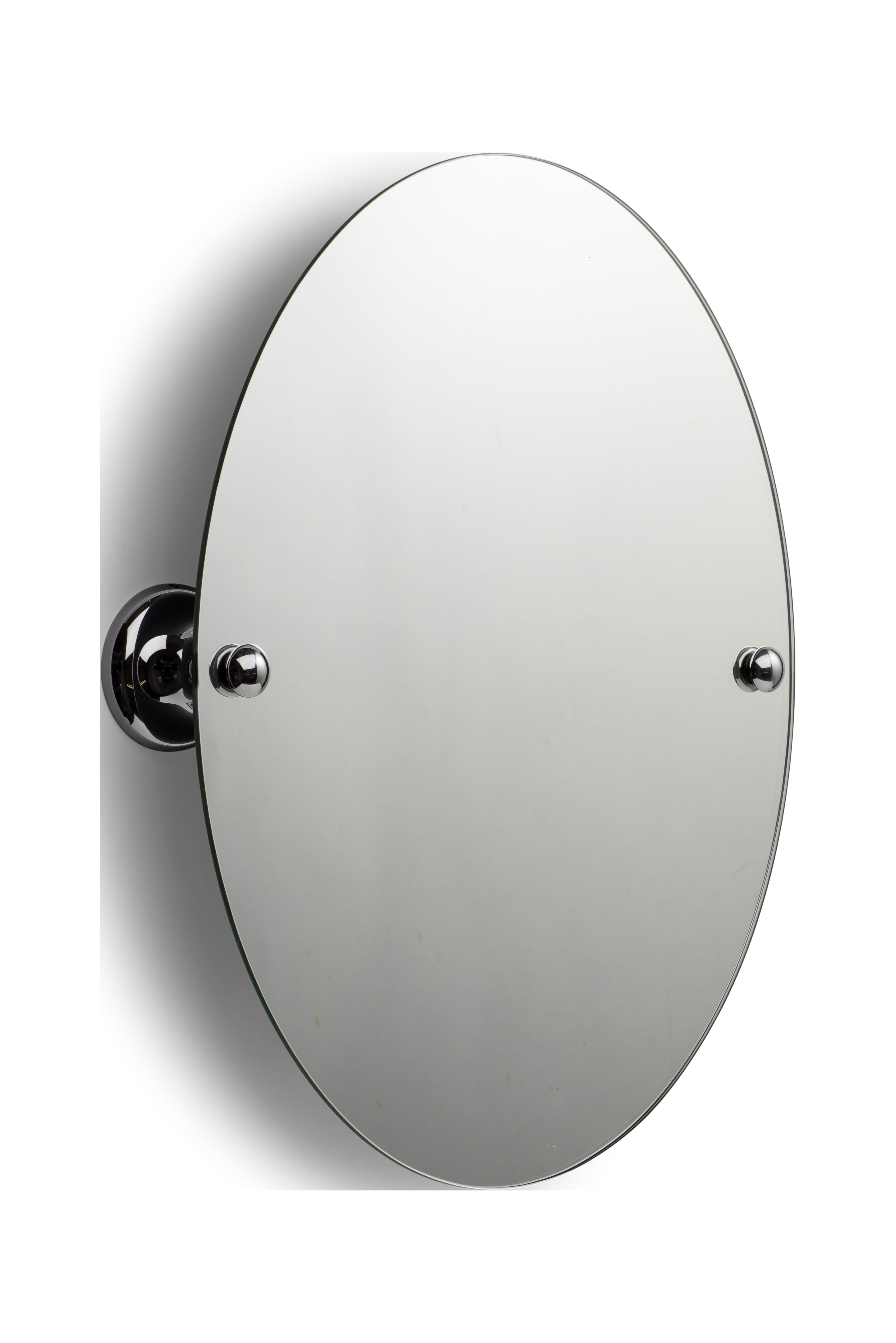 Croydex Grosvenor Flexi-Fix™ Tilt Mirror Chrome 20.3 x 13.4 x 2.6 inches