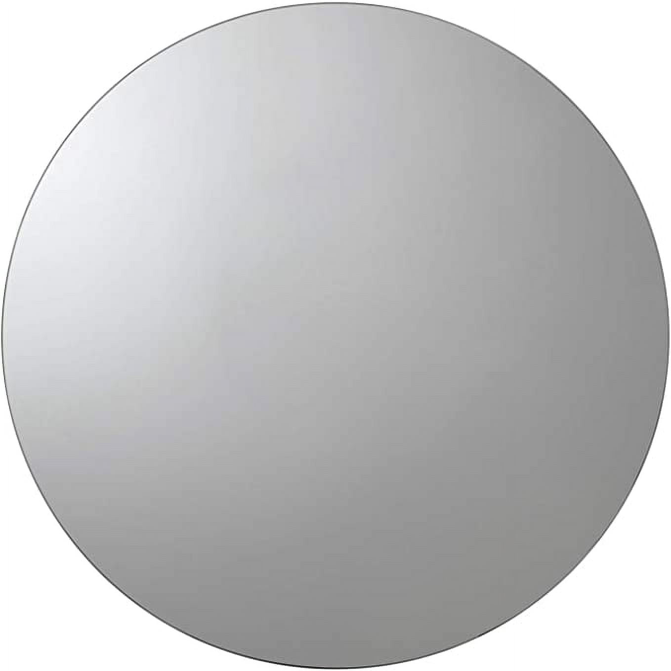 Croydex Severn Circular Stainless Steel Bathroom Medicine Cabinet in Chrome (20 x 20in)