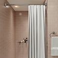 thumbnail image 1 of Croydex Stick N Lock Stainless Steel Tension Shower Rod Chrome 23in-40in, No Drill, Chrome, 1 of 9