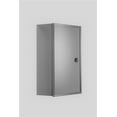 thumbnail image 1 of Croydex Trent Lockable Bathroom Storage Medicine Cabinet, Stainless Steel (15.7 x 9.8 in), 1 of 8