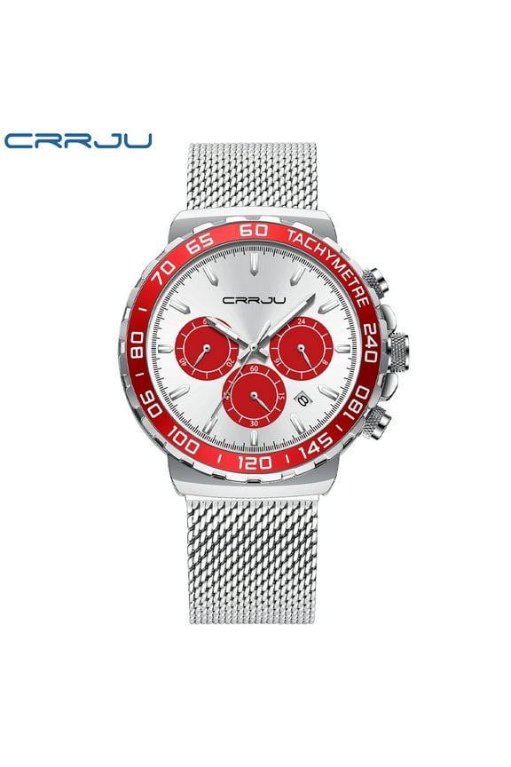 2300 New Men's Watch Water Ghost Green Watch Multi-Functional Three Eyes and Six Needles Sports Men