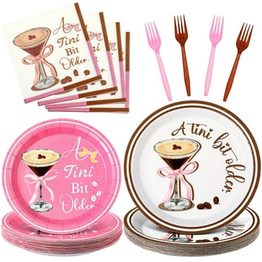Espresso Martini TWE5 Topper A Tini Bit Older Decorations Espresso Martini Birthday Party Decorations Tini Bit Older Martini Themed Party Martini