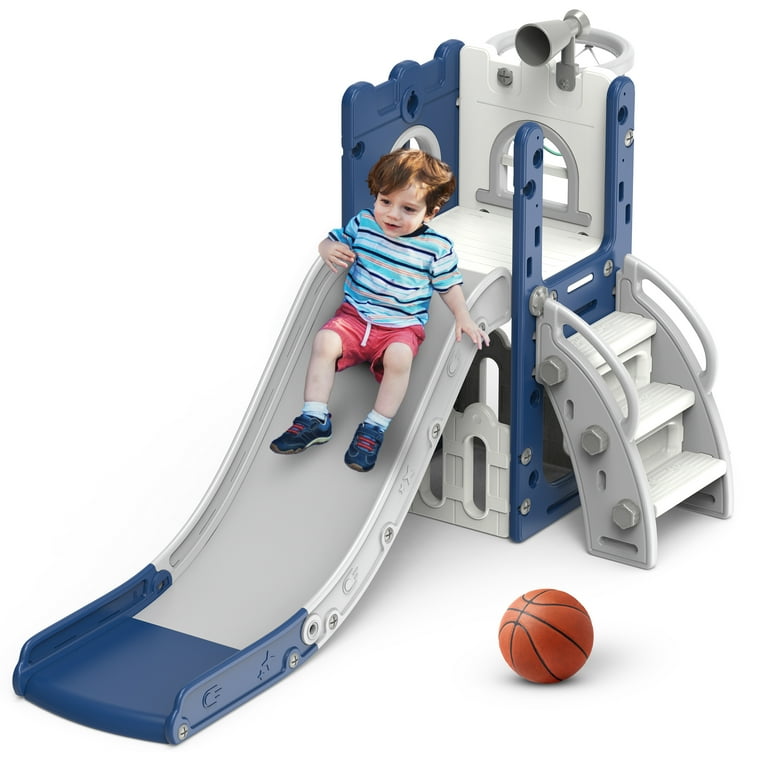 Crtynell in Toddler Slide, Climbing Slide for Kids with