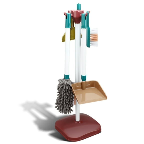 Crtynell Kids Cleaning Set With Vacuum, (8 Pieces)