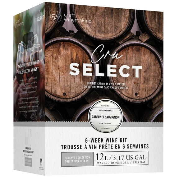 Wine Ingredient Kit - CRU SELECT Australian Style Cabernet Sauvignon